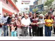 Tlalnepantla rehabilita escalinata en colonia El Puerto para mejorar movilidad y seguridad