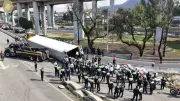 Tráiler Volcado en Puente de La Concordia, Iztapalapa, Provoca Caos Vial
