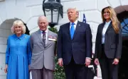 Trump despide al rey Carlos III y Camila en la Casa Blanca