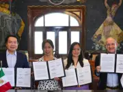 UNICEF respalda estrategia educativa y de salud de Sheinbaum con convenio firmado con SEP