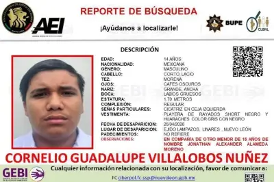 20 días desaparecidos los adolescentes de Linares