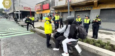 200 conductores multados por invadir ciclovía en Tlalpan