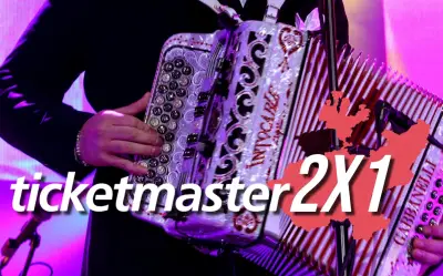 8 conciertos 2x1 en Ticketmaster Guadalajara hoy 7 de mayo