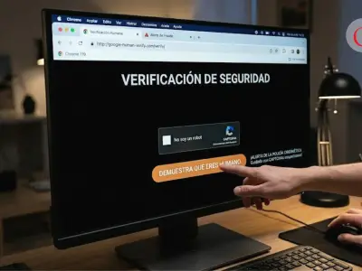 Alerta por CAPTCHA falso que instala malware en tu dispositivo