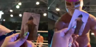 ARMY regala photocard de SUGA a Místico en la Arena Puebla
