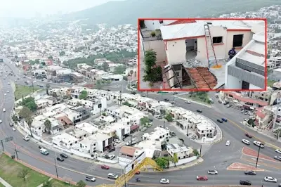 Así inicia la demolición de la colonia en Medio de Leones