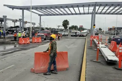 Atoran con obras de L6 vialidad en aeropuerto