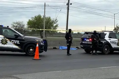 Atropella y mata a uno en carretera a Laredo; escapa