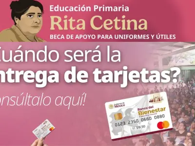 Beca Rita Cetina 2026: guía para recoger tarjeta de pago y documentos