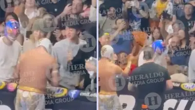 BTS y Místico se abrazan emotivamente en la Arena México