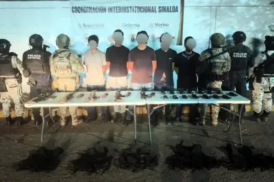 Caen 10 en operativos en Culiacán; hay 3 policías heridos