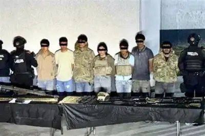Caen 8 con armas en Doctor Arroyo: asegurados 8 detenidos