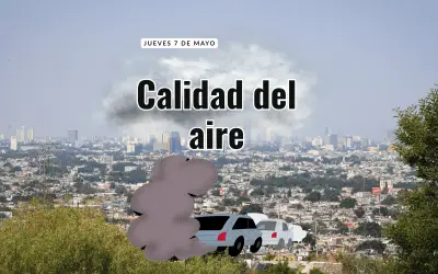 Calidad del aire en AMG: 7 de mayo sin contingencia, pero con zonas en nivel malo