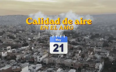 Calidad del aire en AMG: sin contingencia este 21 de mayo