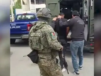 Capturan a presunto reclutador del CJNG en Coahuila y lo trasladan a Puente Grande