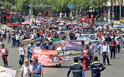 CNTE marcha 15 de mayo: horario, ruta y demandas del Día del Maestro