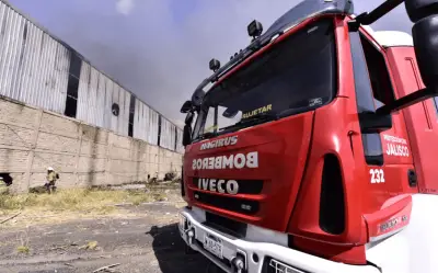 Controlan incendio en procesadora de pollos en Lagos de Moreno; 3 heridos