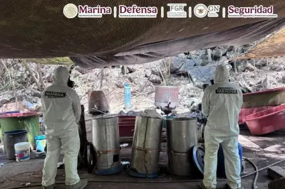 Desmantelan narcolaboratorio en Zapotlanejo, Jalisco