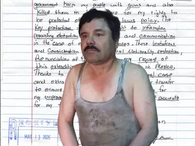 El Chapo Guzmán envía nueva carta desde prisión en EE.UU.