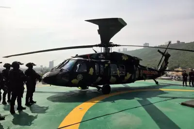 Estado recibe segundo helicóptero Black Hawk para seguridad