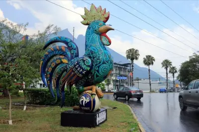 Estrenan alebrijes gigantes en Guadalupe, Nuevo León