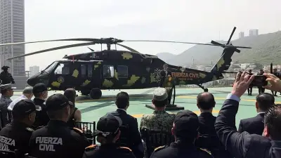 Estrenan otro Black Hawk de $86 millones para la Guardia Nacional