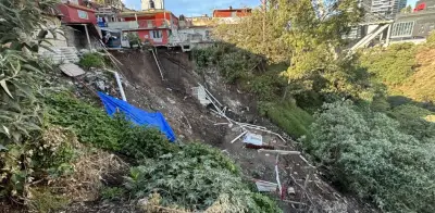 Excavación irregular en Cuajimalpa pone en riesgo seis viviendas