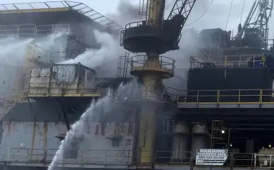 Explosión en plataforma de gas natural en California provoca evacuación