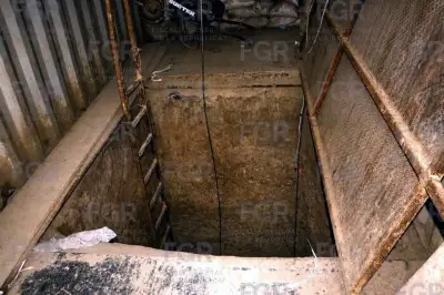 FGR desmantela huachitúnel en Santa Catarina, Nuevo León