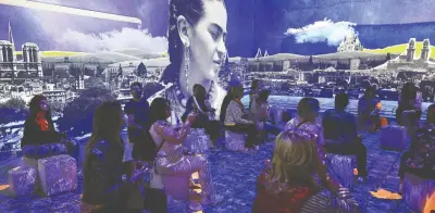Frida Kahlo en realidad virtual: exposición inmersiva en Atenas