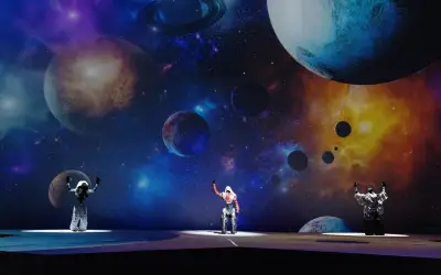 Galaxy Robot Park: El parque temático donde los androides crean arte en Seúl