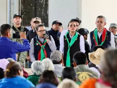 Gobernación y Guerrero atienden desplazados en Chilapa