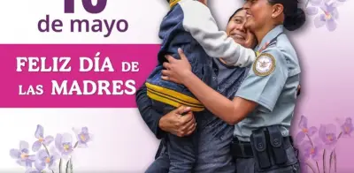 Guardia Nacional celebra a madres mexicanas en su día