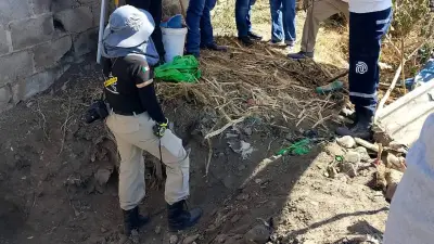 Hallan más restos en fosa de El Salto; suman 61 bolsas