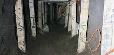 Hallan segundo huachitúnel en Pachuca; FGR asegura herramientas