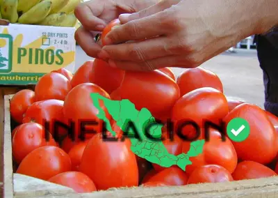 Inflación en México baja al 4.45% en abril, primer descenso de 2026