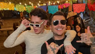 Kunno defiende a Christian Nodal por críticas a cuarto de su hija Inti