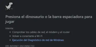 La sorprendente historia detrás del dinosaurio de Google Chrome sin internet