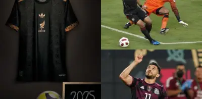 Las 7 playeras negras en la historia de la Selección Mexicana