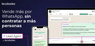 Leadsales lanza Lead Agent: IA para ventas en WhatsApp