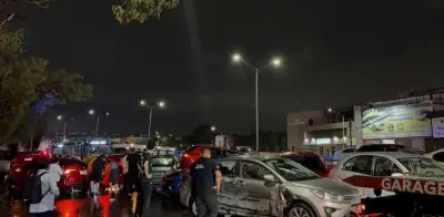 Lluvias en Nuevo León: inundaciones y choque múltiple en Monterrey