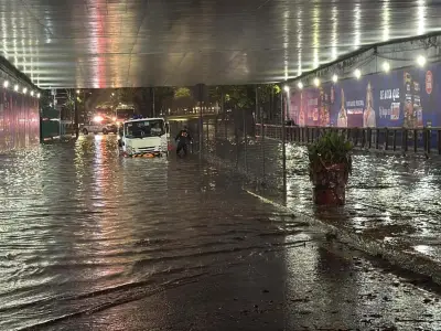 Lluvias intensas azotan CDMX: inundaciones y caos vial en 16 alcaldías