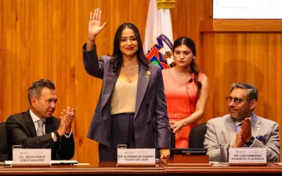 Los tres poderes de Jalisco respaldan a Karla Planter en su primer año como rectora