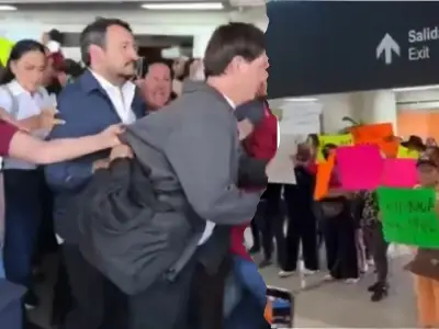 López Beltrán y Montiel enfrentan rechazo en Chihuahua