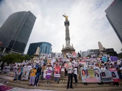 Madres buscadoras marchan en CDMX: 