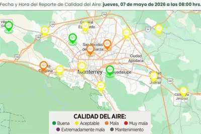 Mala calidad del aire en San Nicolás durante la mañana