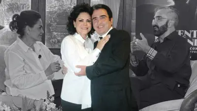 Mara Patricia Castañeda y Vicente Fernández Jr. se reencuentran tras casi una década