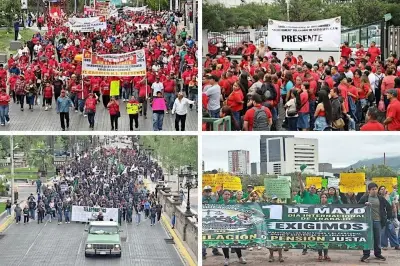 Marchas del 1 de Mayo: sindicatos exigen mejores pensiones y transporte