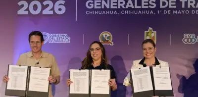 Maru Campos anuncia aumento salarial del 6% para sindicalizados en Chihuahua