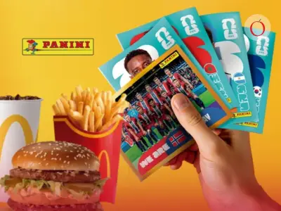 McDonald's y Panini: álbum Mundial 2026 con estampas doradas